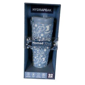NWT HydraPeak Nomad 32 ounce Limited Edition Modern Blue Winter
